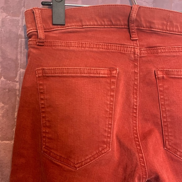 Rust Red “Resolution True Skinny” Jeans  { Gap } - Picture 4 of 10